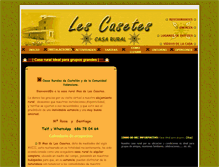 Tablet Screenshot of lescasetescasarural.com